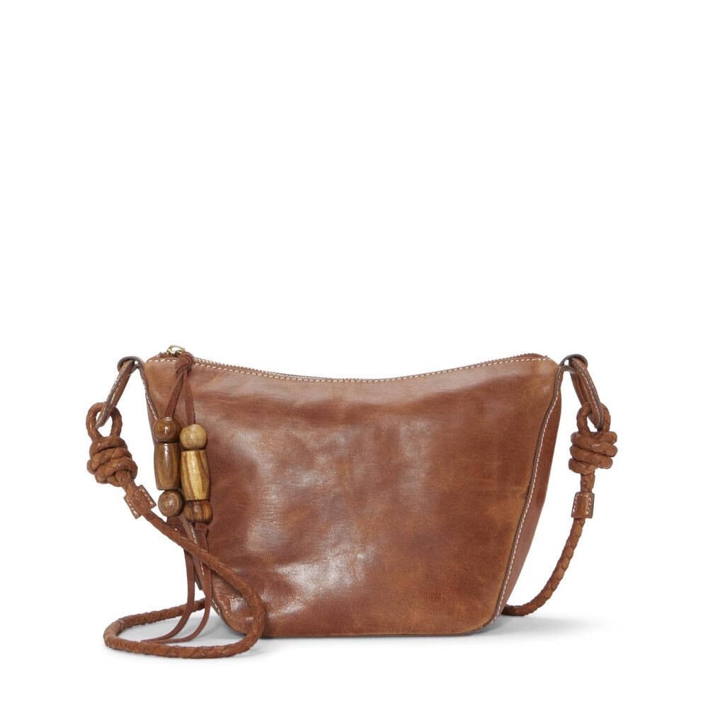 4496 Demi Washed Leather Crossbody